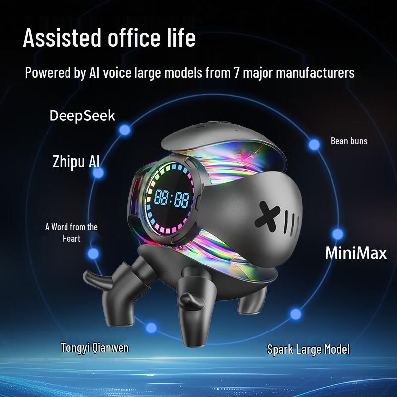 M10 Mecha Little Monster Smart Bluetooth Speaker CN plug (adapter included)