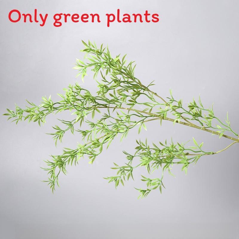 Ecofriendly Wedding Pathway Greenery With Faux Plant Foliage For Celebration Decor