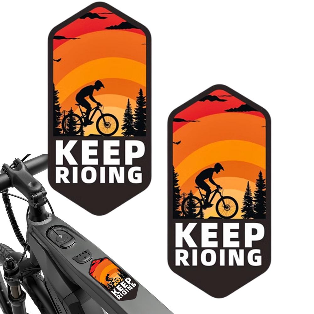 Road Cycling Stickers Cycling Top Tube Decals Bikers Frame Stickers For Car Laptop Water Bottle Waterproof Phone Case Decal