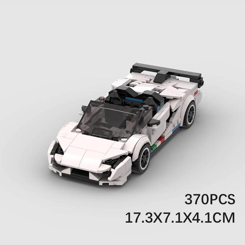Building Block Compatible 75388Aventador Svj 8 Grid Car Speed Series Model