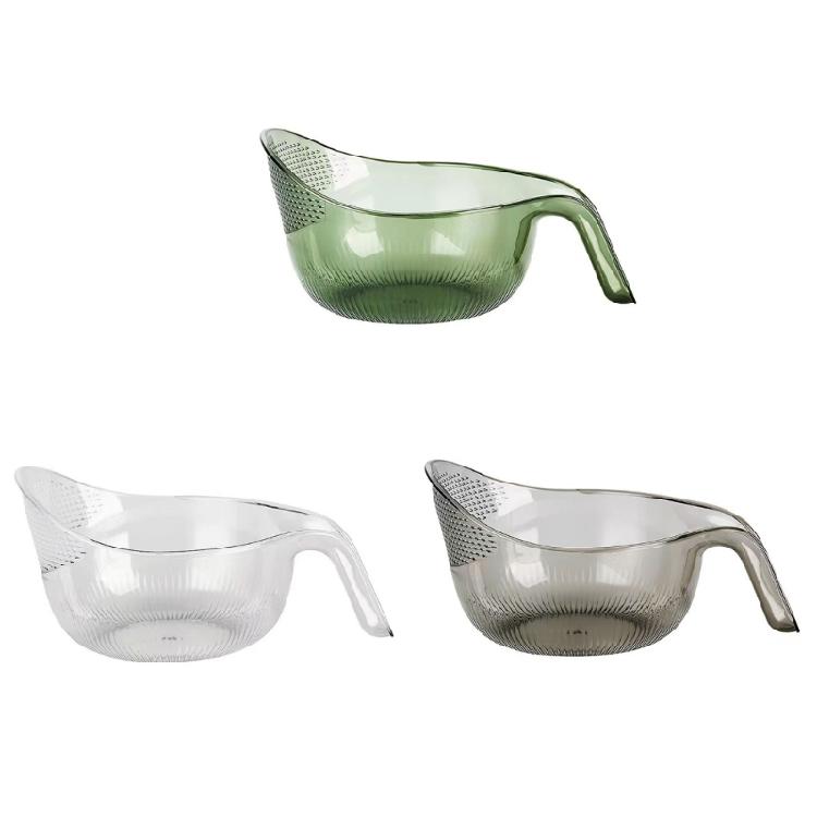 Multi Purpose Rice Washing Sieve Rice Washer Rice Draining Basket PET Material