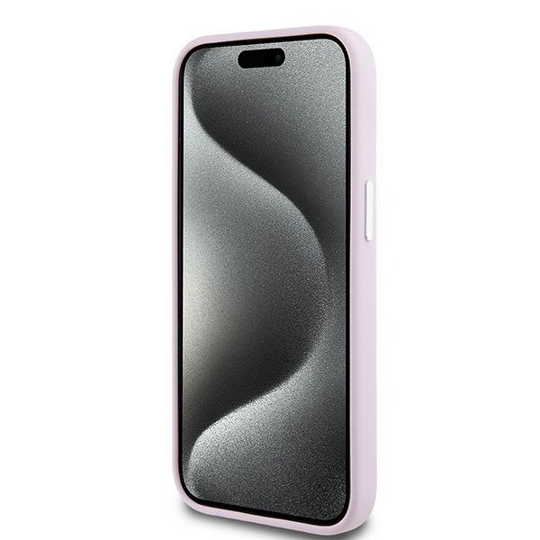 Dkny Dkhmp15Msmchlp Iphone 15 Plus / 14Plus 6.7 Różowy/Pink Hardcase Liquid Silicone Small Metal Logo Magsafe