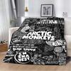 Arctic Monkeys Band Ultra-cool Minimalism Soft Flannel Throw Blanket,Lightweight Warm Sofa Couch Bed,Outdoor Blanket
