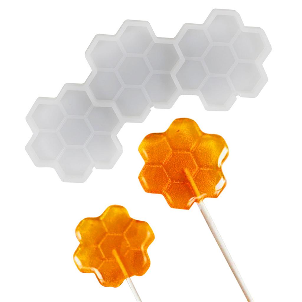 Little Bee- Lollipop Chocolate Fondant Cake Decorations Silicone Moulds DIY Baking Decorating Tools for Dessert Cake
