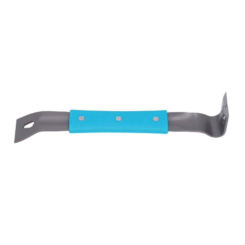 Nail Puller Tool Woodworking Mini Pry Bar Universal Stainless Steel Crowbar Blue with Handle