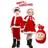 Santa Boys Girls Claus Cosplay Costume Christmas Clothes Kids Outfit Xmas Party