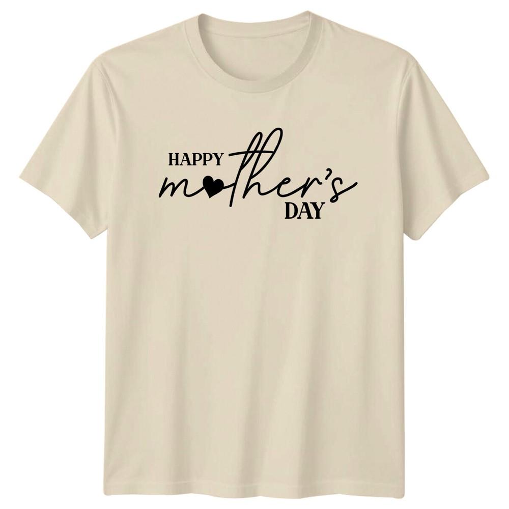 Happy Mothers Day Heart TShirt Mothers Day Gift For Unisex