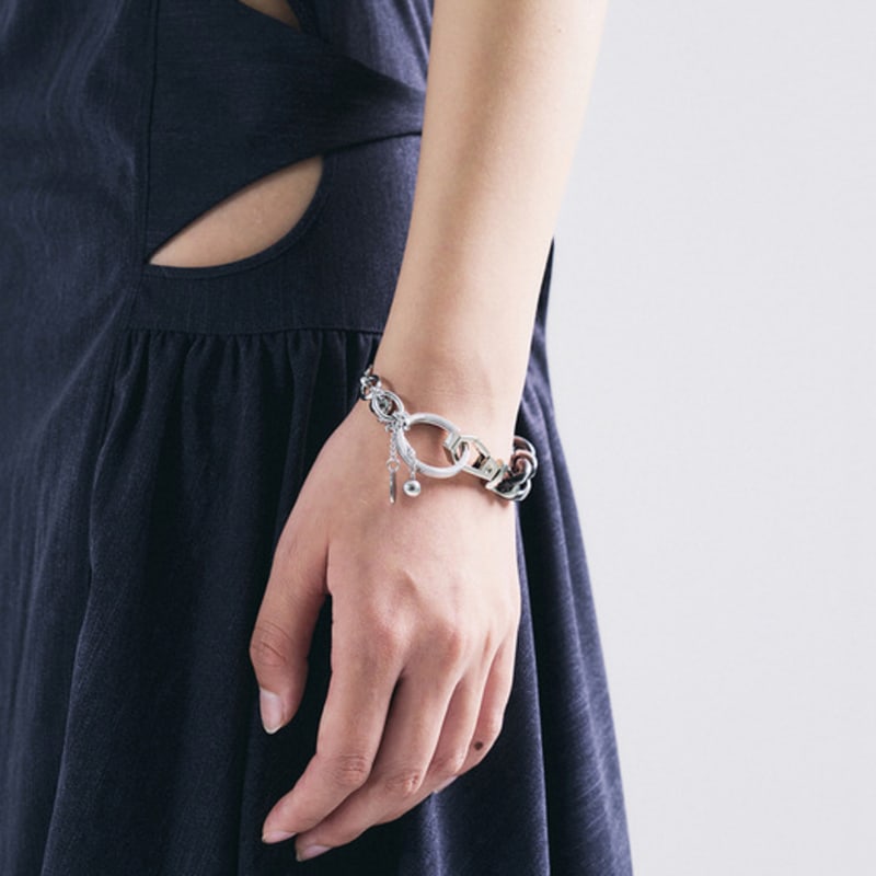 SENTIMENTS NO.401 [SILVER] BRACELET