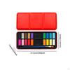 Watercolor Paint Set Washable Water Colors with Brush and Palette for Color Painting