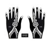 Nuovo Stencil Tatuaggio Henna Moda Tatuaggi Temporanei Mano Kit Pittura Body Art DIY Adesivo Modello Matrimonio Indiano Strumenti Kit Pittura
