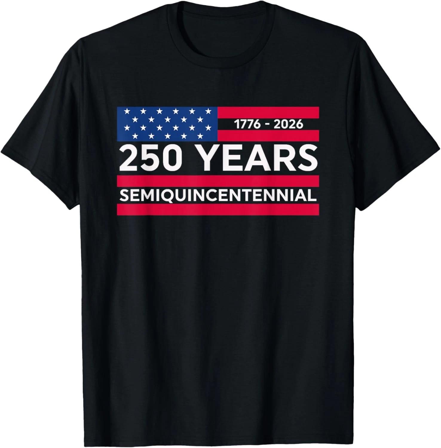 America Semiquincentennial July 4 2026 250 Years Of Freedom Gift TShirt L