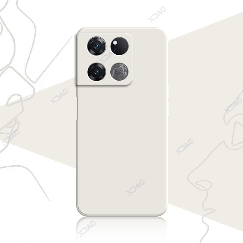 Handyhüllen für OnePlus Ace Racing OnePlusAceRacing 5G 6.59" 360 Weiche Luxus Quadratische Flüssigsilikon Rückseite