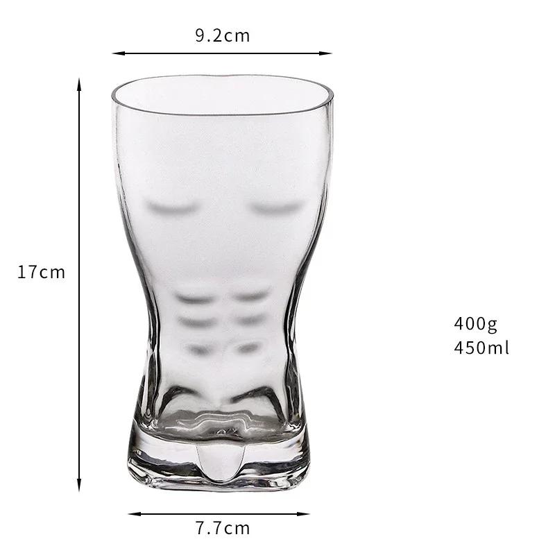 Lead-free Glass Cup Hawaii Tiki Mugs Creative Cocktail Glasses Beer Glass Martini Glasses Beverage Mugs Funny Cup Coffee Cup