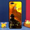 Fire Fighting Hero Case For Oppo A98 A78 A58 A15 A16 A17 A5 A9 A91 A52 A72 A76 A96 A74 A94 A54 S A57 A77 Cover