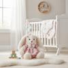 Rural Style Ultra-Soft Bunny With Dress Kawaii Rabbit Soft Stuffed Animal Children'S Room Decor