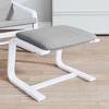 VidaXL Footrest Light Grey 51x41x40 Cm Fabric 351064