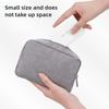 USB Cable Organizer Bag, Travel Essentials Pouch for Earphones Gadgets Storage, Digital Accessories & Makeup Case, Portable