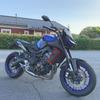 For Yamaha MT-09 2017 2018 2019 2020 ABS Plastic Radiator Side Panels Protector Cover Fairing MT09 MT 09 Motorcycle Accessories
