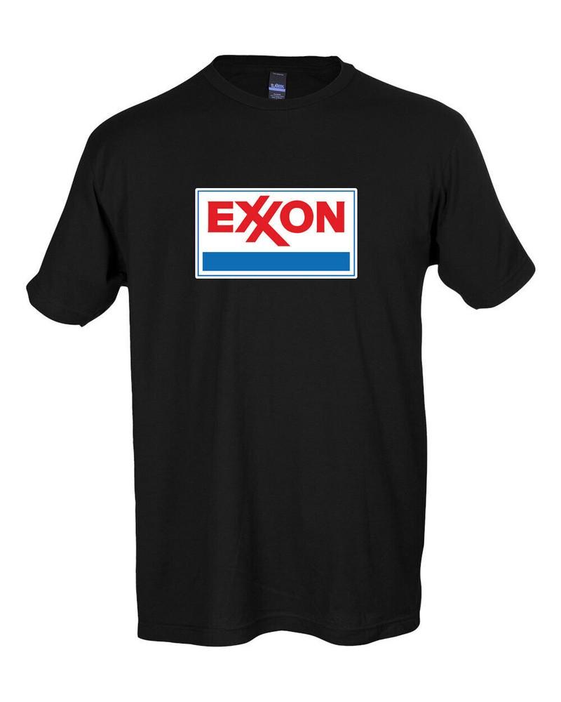 

Exxon Gasoline Oil Main Logo shirt 6 Sizes S-5XL! Fast Ship! Unisex T-Shirt XXXL