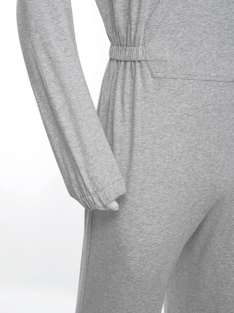 Kombinezon Adaptacyjny Damski Męski Długi Rękaw Elastyczne Mankiety Design Zapobiegający Rozbieraniu Plecy Specjalne Potrzeby Osoby Starsze Wygodne Ubranie