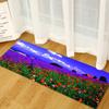 Fresh Scenery Entrance Door Mat Bedroom Bay Window Blanket Bathroom Non-Slip Floor Mat Living Room Sand Carpet