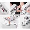 6/11pcs Mini Handheld Sewing Machine with Sewing Thread Kit Portable DIY Tools for Household Clothes Thin Fabric XJM