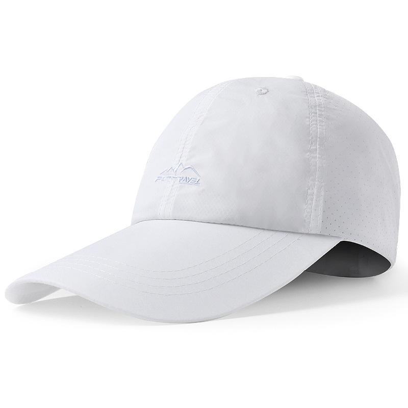 Big Head Cap Men's Quick-drying Summer Outdoor Long-brim Sunscreen Sports Plus Size Baseball Cap Sunshade Cap
