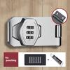 Easy To Install Rotary Hasp Locks Keyless Combination Password Lock Password Door Lock  Household