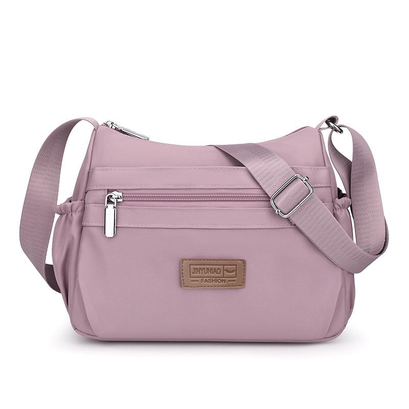 New fashion women's bag casual shoulder bag casual versatile lightweight multi-compartment mother bag travel messenger bag