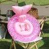 Inflatable Toys Mermaid Tail Children Swimming Ring Summer Outdoor Pool Beach Water Park Inflatable Swimming Floating Seat
