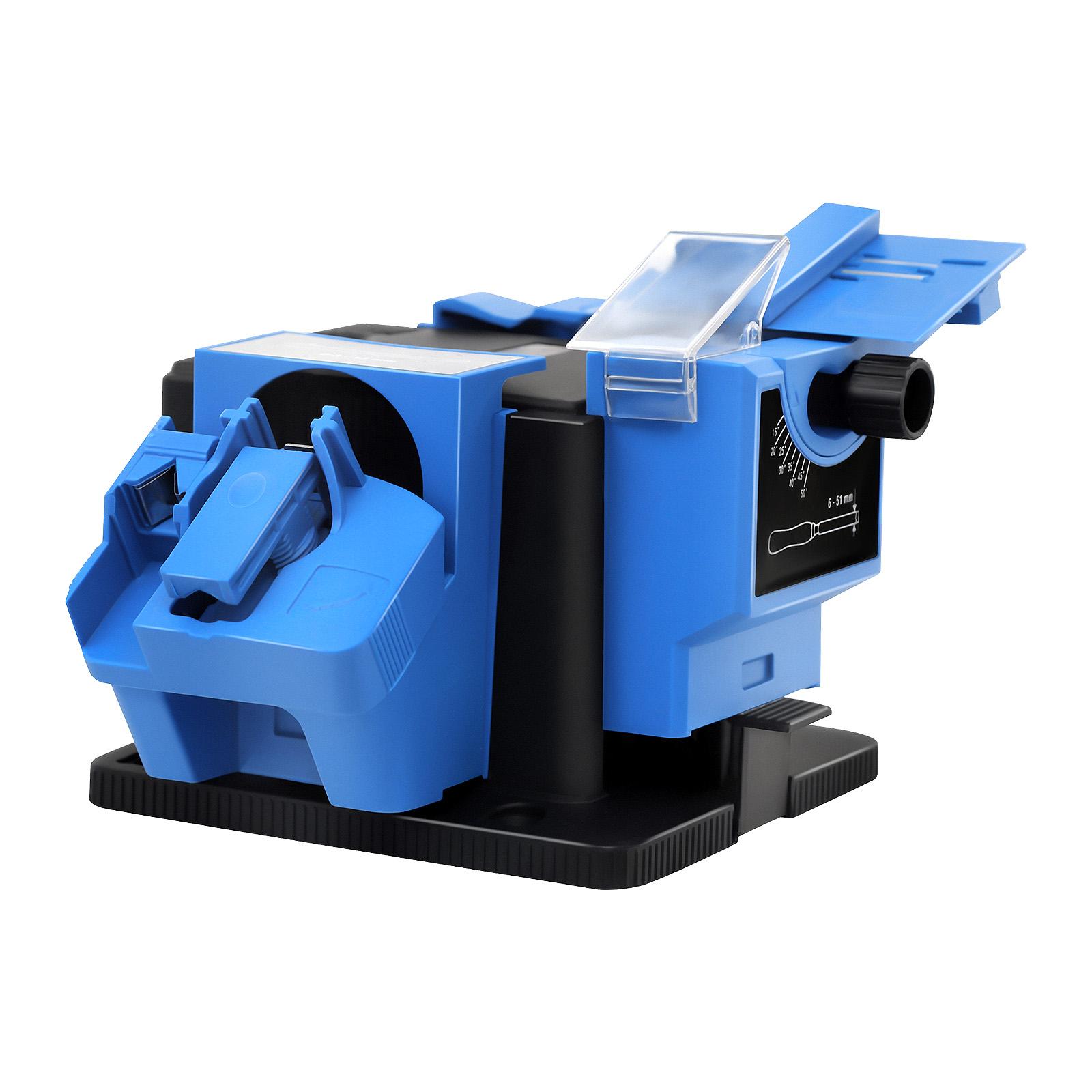 

Professional Electric Sharpener, 96W 1350RPM Knife & Drill Bit Sharpener, 15°-50° Adjustable Angle for Home, Kitchen XXL синій