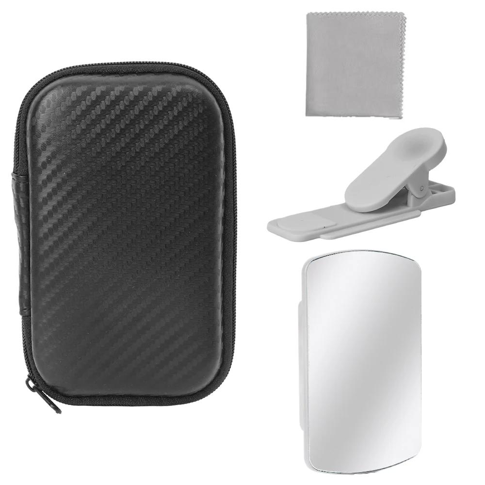 Adjustable Cellphone Photography Camera Reflection Mirror Shooting Clip Kit for Photographers Phone Reflection Camera Clip
