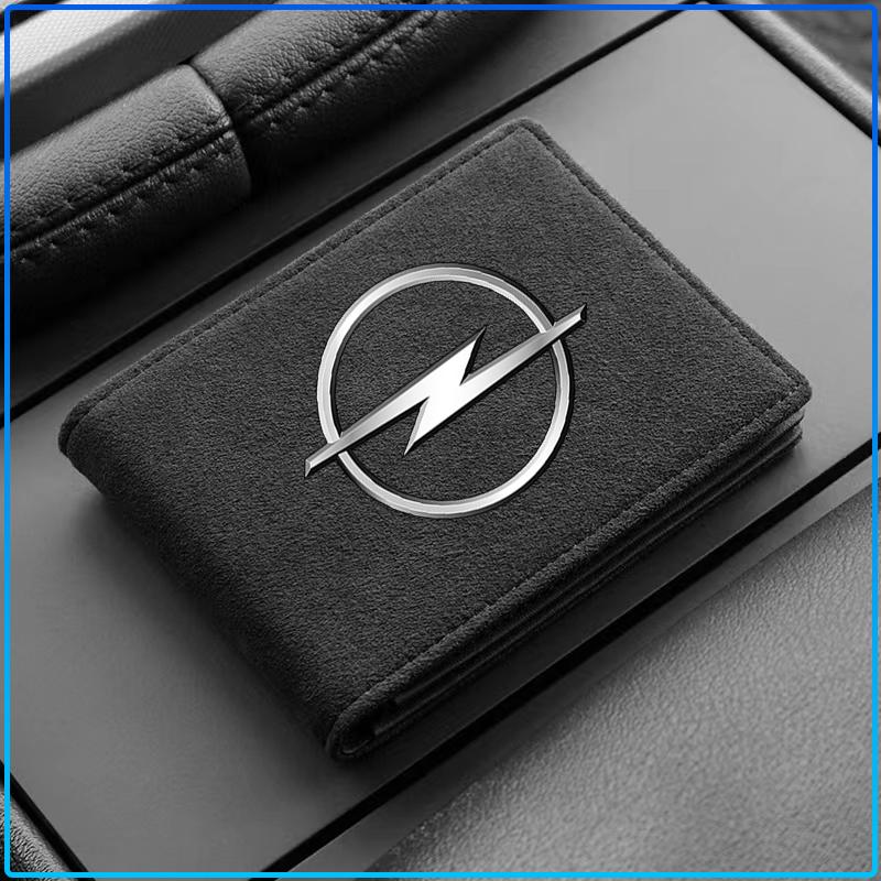Portable Car Driver License Holder PU Leather Card Bag For Opel Astra H G Corsa Insignia Astra Antara Meriva Zafira Interior