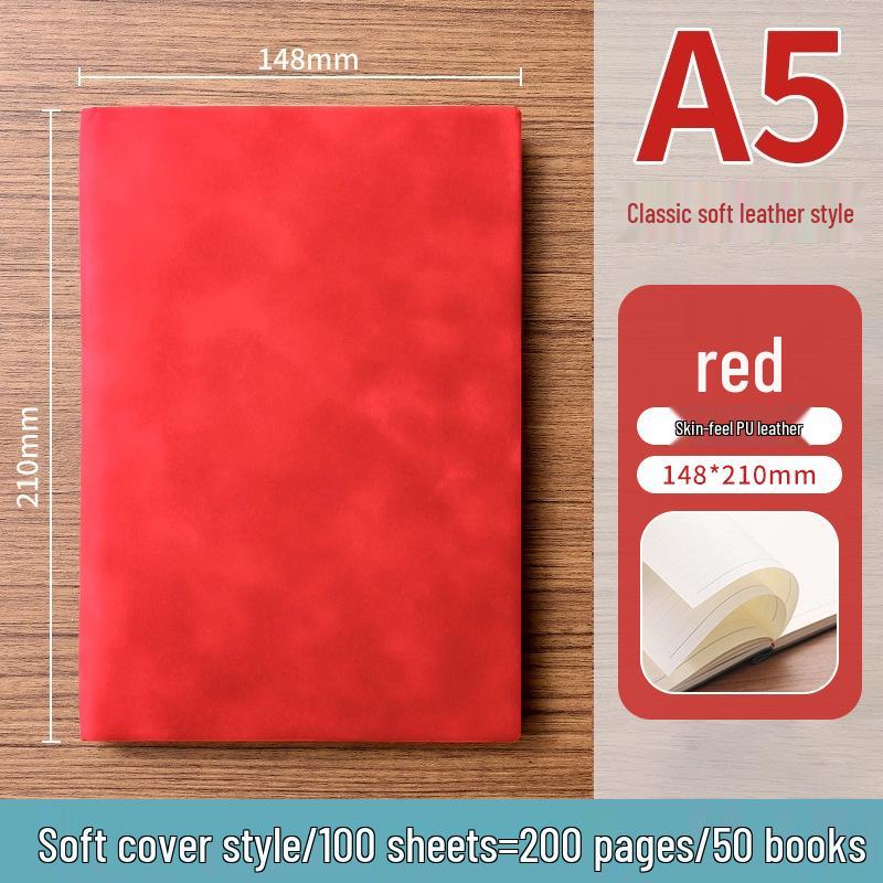 Individuelle Gestaltung eines A5-Notizblocks für das Büro mit Logo-Schnalle