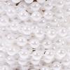 1 Roll Pearl Bead String Garland 5M Artificial Pearls Bead Chain DIY Decor for Wedding Party Home Decoration Festive Craft