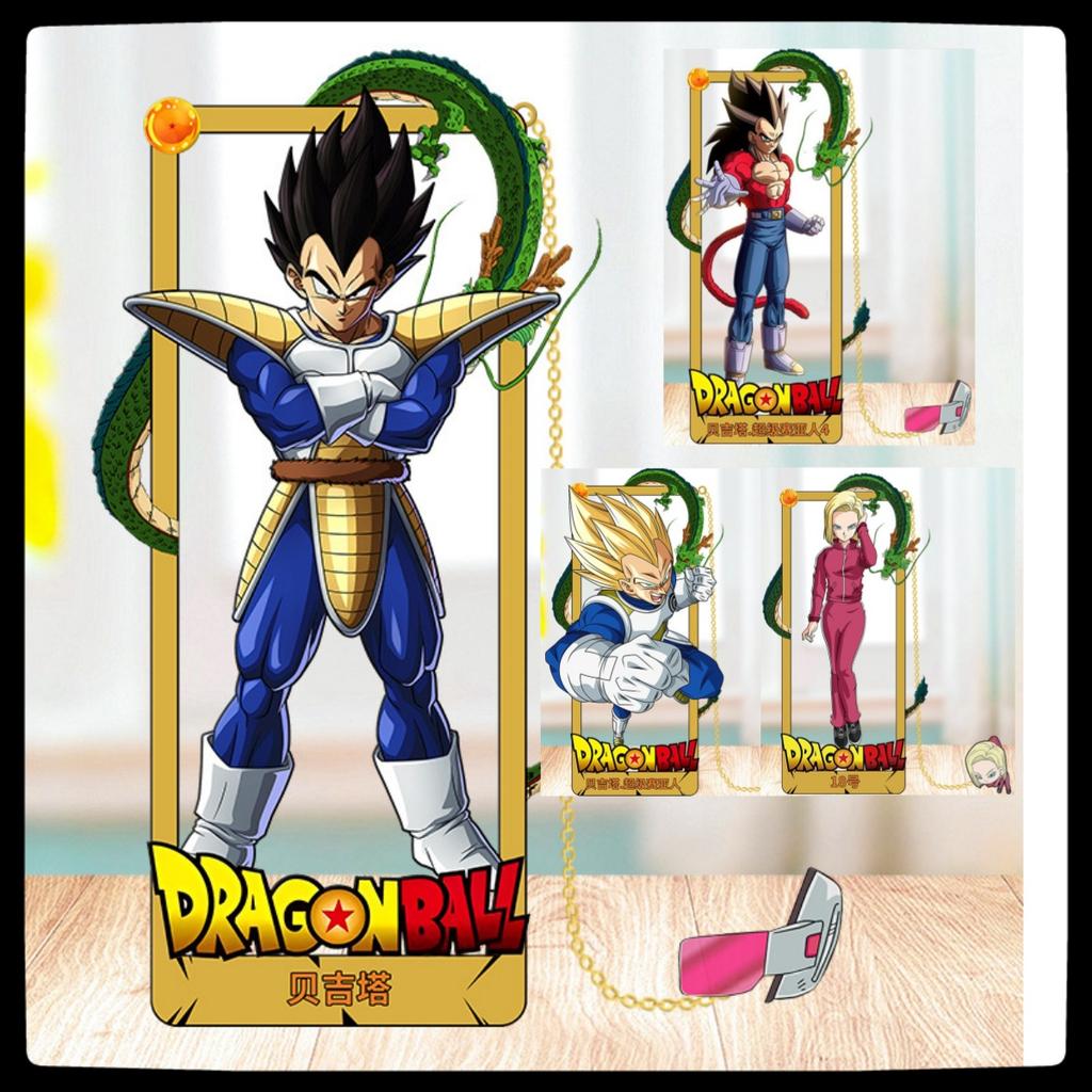 Dragon Ball Z Metall-Peripherie Wukong Buchfaltung Lernakten Zweidimensional Hirse Lesezeichen für Bücher für Lehrer Geschenk