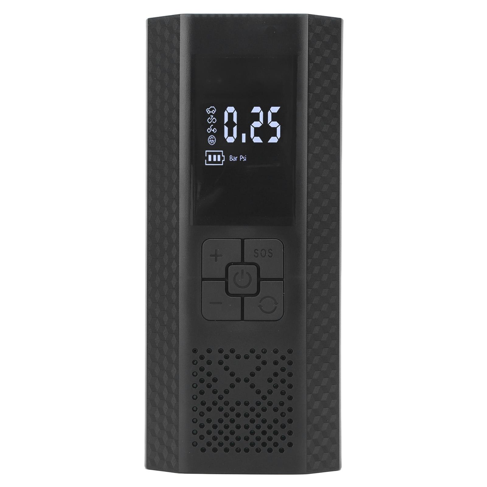 Electrical Air Pump Portable Wireless Car Air Tire Inflatable LCD Smart Mini Rechargeable Pump Compressor for Car