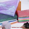 Wrinkled Organza Fabric Illusion Color Iridescent Organza  for Dress Curtains