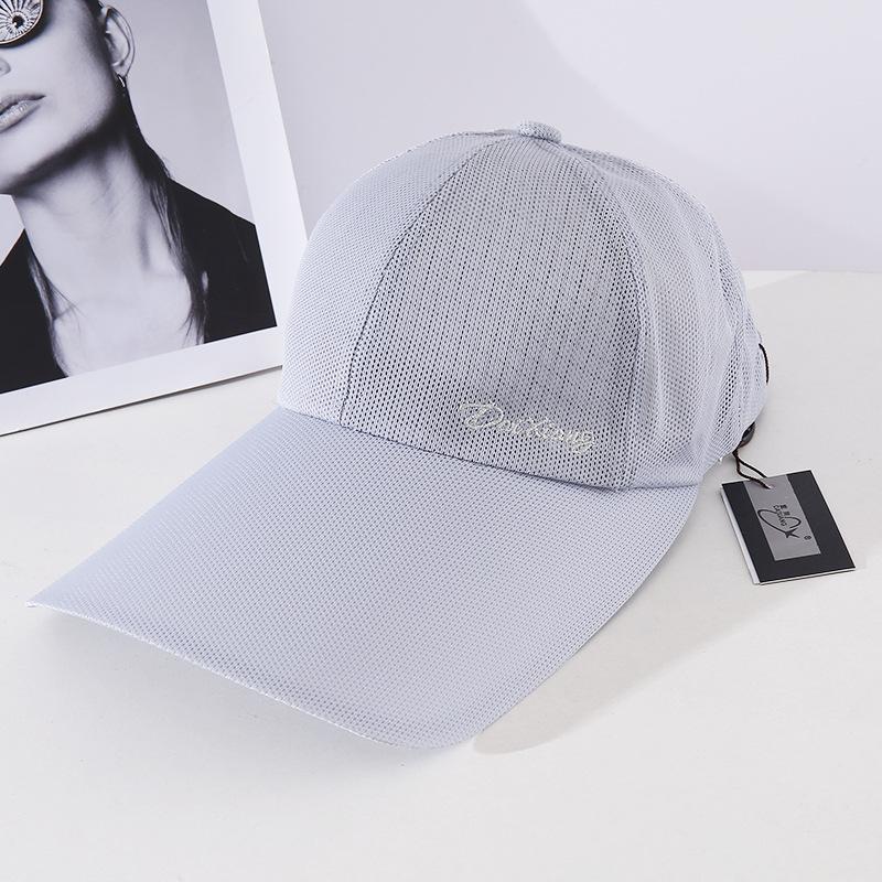 

Baseball cap Men s spring and summer cap Half mesh breathable sunshade Simple and versatile Outdoor sports Sun hat Trendy fashion Adjustable