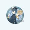32/44/58mm Hatsune Miku Cartoon Figure Brooches Cosplay  Exquisit Badge for Collar Backpack Hat Accessory Handmade Enamel Pins Decoration