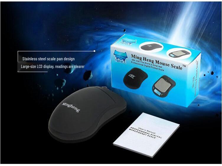 Mini 200g Elektronische Waage: Präzision 0,01 g für Schmuck, Tee, Gold und mehr