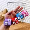 Hello Kitty;' Four Grid Sound Light Clicker /.;Keychain Kawaii Cute Fidget/ Toy Stress Relief Toy Sensory Toy Squishy Party Gift