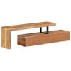 vidaXL TV-Ständer (118-200) x 30 x 40 cm Massivholz Akazie