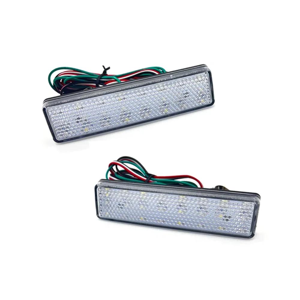 For Renault Trafic Master For Nissan Primastar For Opel Vauxhall Vivaro Movano A Car Red Lens Led Rear Bumper Reflector Light