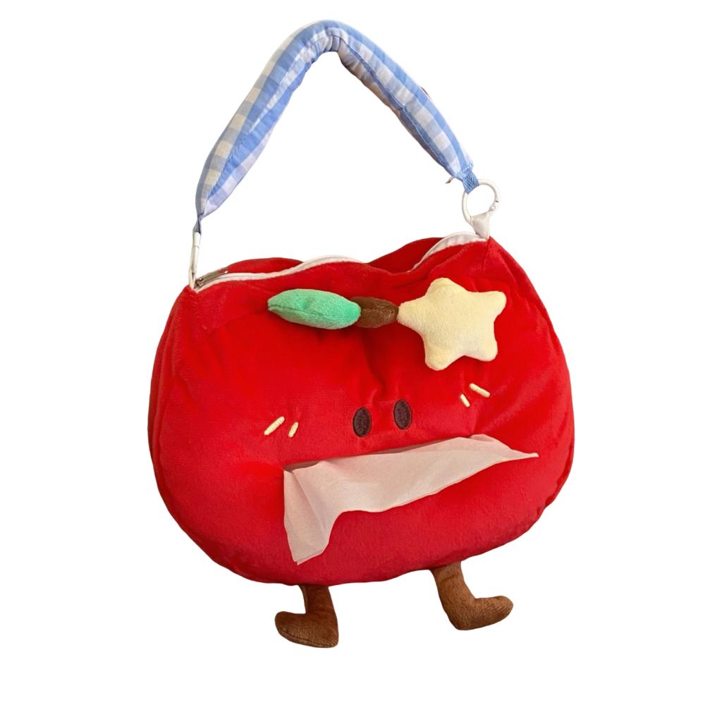 

Reusable Hanging Tissue Bag Cartoon Car Napkin Box Home Decorative Portable Tissue Cover Dormitory Style A