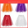 Elegante Gonna in Tulle Glitterato per Adulti con Decorazioni di Paillettes per Danza ed Eventi Formali