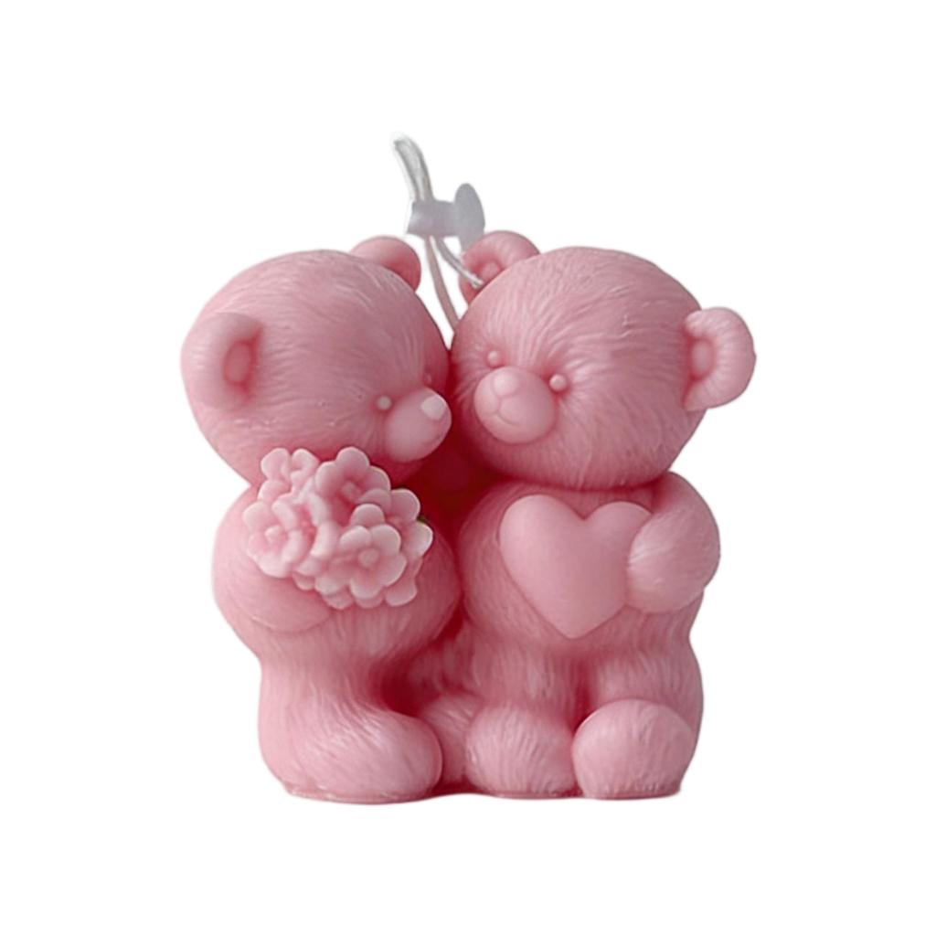 Cute Bear Shaped Scented Candles, INSstyle Creative Decorative Items, Perfect For  Wedding Decorations.