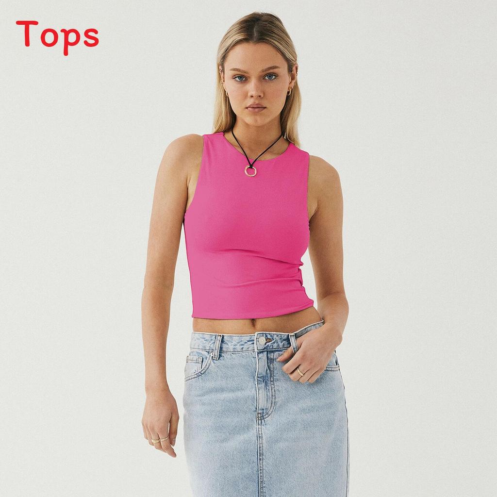 Y2k Sexy Crop Top With Nylon Fabric For Streetwear Girls