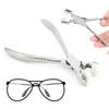 Stainless Steel Glasses Eyeglass Frame Adjustment Pliers Glasses Repair Tools Accessories