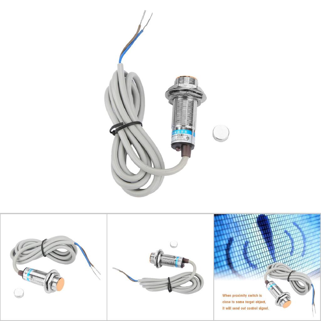 10mm Distance Measuring Capacitive Proximity Sensor Switch (LG18A3 10 J EZ NO)
